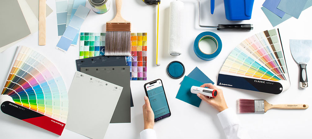 Discover The Color Portfolio App And Colorreader Device Benjamin Moore Uk - Is There An App That Identifies Paint Color